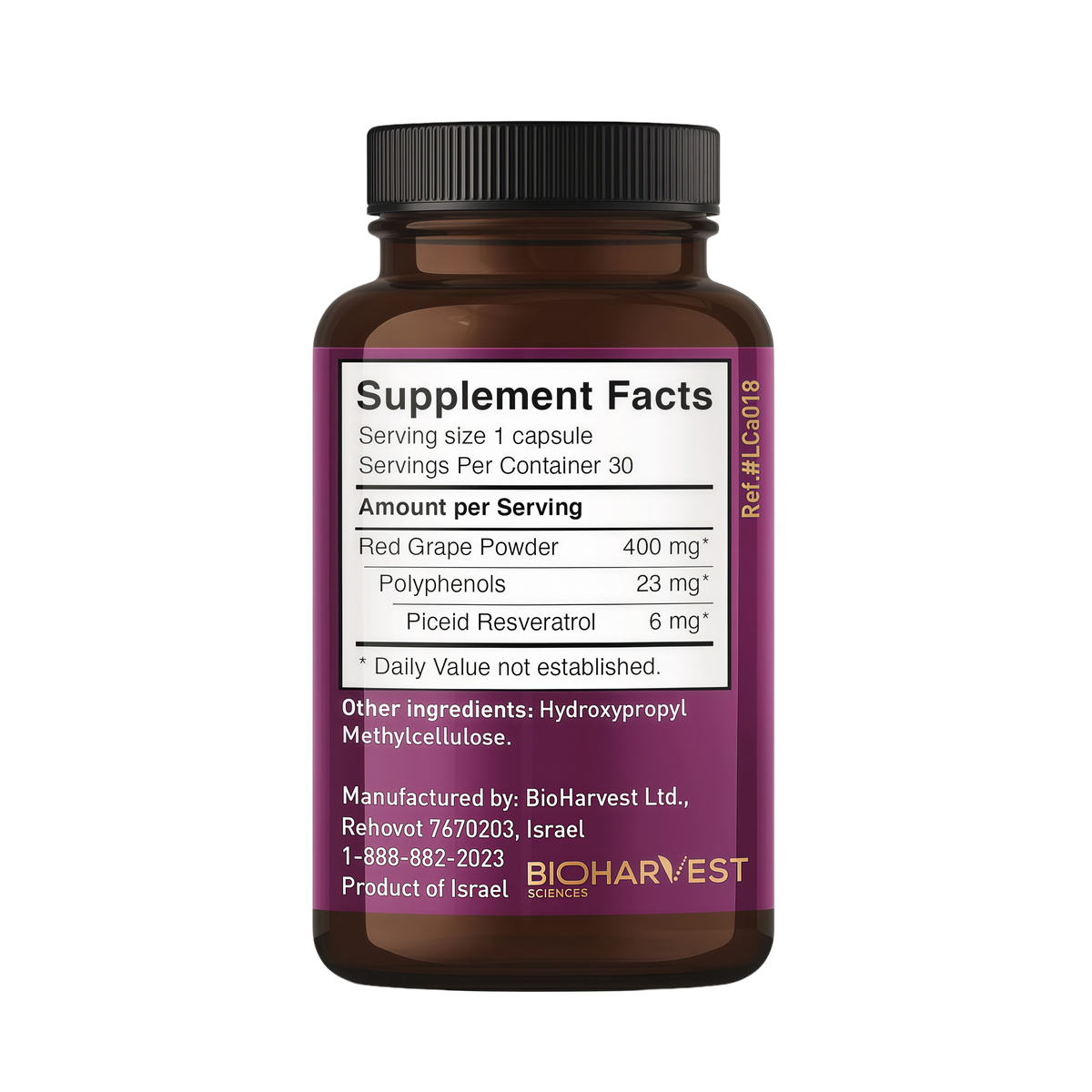 VINIA Blood Flow | Piceid Resveratrol Capsules | Vegan, Non-GMO, 30 Count